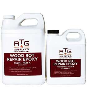 Rtg Supply Co. 811932023087 - Wood Rot Repair Epoxy Half-gallon