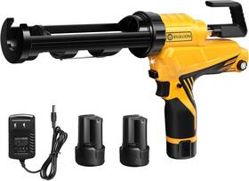 4000n Rualion 8503 Caulk Gun Caulking Electric Max Force 10oz/300ml Yellow