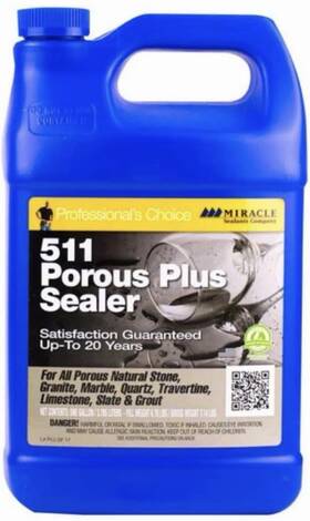 Rust-oleum 313028940914 One Gal Miracle Sealants 511 Porous Plus Premium Penetrating Sealer Countertops