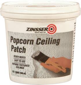 Rust-oleum 313034580562 Zinsser Ready-mixed Popcorn Ceiling Patch 1-quart
