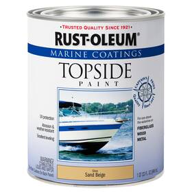 396964 Rust-oleum Marine Coatings Topside 32 Fl Oz Pack Of 1 Sand Beige