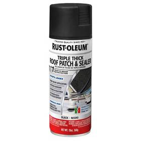 Rust-oleum 744110723670 13 Oz. Black Triple Thick Roof Patch And Sealer 6 Pack