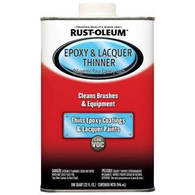 261196 Rust-oleum Automotive 1- Quart Low Voc Epoxy And Lacquer Thinner 4-pack