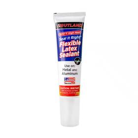 Rutland 744759665478 2.3 Fl. Oz. Tube Seal It Right Latex Sealant Black
