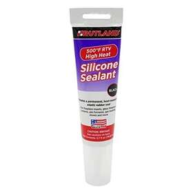 Rutland Products 022624001768 500 Rtv High Heat Silicone Black 2.7 Oz. Tube