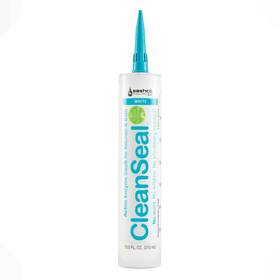 Sashco 031525110738 Clean Seal Active Enzyme Caulk Kitchen And Bath White 10.5 Oz. Pack 1