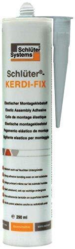Schluter Systems 365302761333 Kerdi Fix Grey Sealant 9.81oz - Pack Of 2