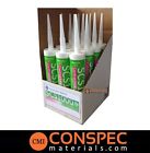Scs1001-12-pack Ge Scs Contractors Clear Translucent Silicone Sealant Case Tubes