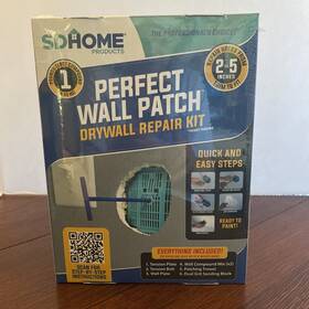 Sd Home Products 605444070482 Perfect Wall Patch Drywall Repair Kit 2 To 5 Inches Tension Plate Type New