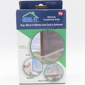 Seal-it 040282254067 Silicone Insulating Strip 2 6ft Rolls 1.75 In Wide Roll And 1