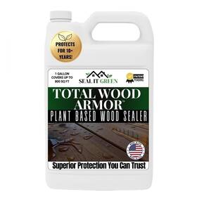 Seal It Green 683203927611 Deck Armor Total Wood Sealer Premium Plant-based Penetrating