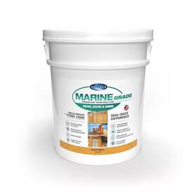 Seal-once 313020762736 Marine Grade 5 Gal. Natural Premium Semi-transparent Penetrating Water-based Ext
