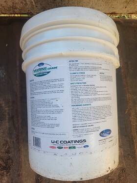 Seal Once 445013648673 Marine Grade 5 Gal. Clear Premium Water-based Waterproofing Exterior Wood Sealer