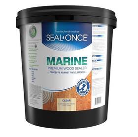 Seal One 744759043498 Marine Premium Wood Sealer - Waterproof Sealant Stain And In