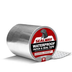 Sealway 659821062966 Silver Rv Roof Sealant Tape 6 Inch X 10ft Waterproof Repair Seal Extra Thic