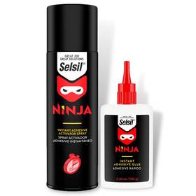 Selsil 696071412211 Ca Glue And Accelerator With Activator 3.50 Oz 13.50 Fl A