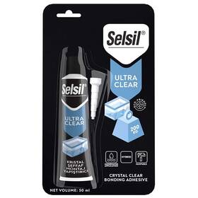 Selsil 723592318420 Ultra Crystal Clear Mounting Adhesive And Sealant - Indoor Outdoor T