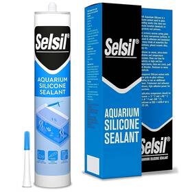 Sel-aq-300 Selsil Aquarium Silicone Clear Sealant - High Elasticity Safe For Fish Silicon