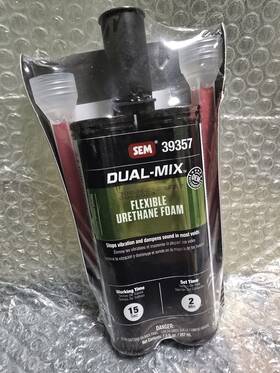 39357 Sem Flexible Urethane Foam Stops Vibration Dampens Sound In Most Voids