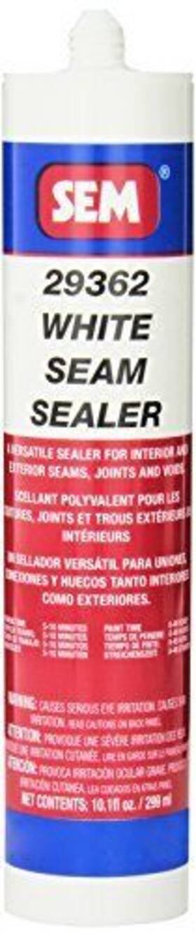 Sem 646786293627 29362 White Seam Sealer - 10.1 Fl. Oz