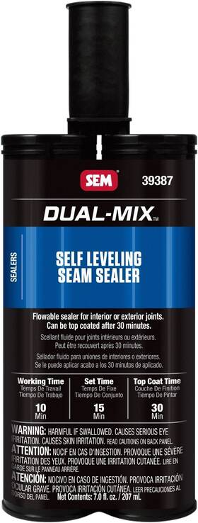 Sem 646786393877 39387 Self Leveling Seam Sealer 7 Oz