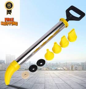 Senhill 784633202481 Mortar Pointing Grouting Gun Sprayer Yellow Black Silver