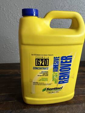 Sentinel 732072620014 Formula 620 Carpet And Adhesive Remover 1 Gallon Concentrate Eco-friendly