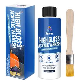 Ppt-2 Senven High Gloss Varnish For Acrylic Painting Clear Coat