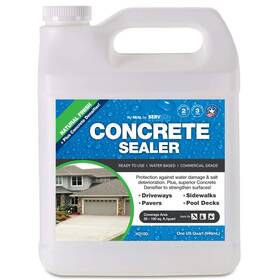 Serveon Sealants 638317781710 Concrete Driveway Sealer Plus Penetrating Densifier Clear Natural Finish Co