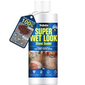 Sab-4 Shabebe Super Wet Look Stone Sealer-8oz Durable And Long-lasting Protection With High