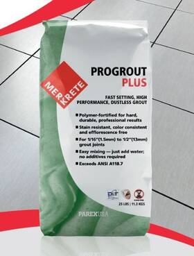 120su-00034 Shaw 120su Progrout Plus Tile Grout - Sold By Bag 25 Lbs/bag River Rock