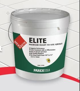 125su-00175 Shaw 125su Elite Ready-to-use Tile Grout - Sold By Bucket 1 Dark Chocolate