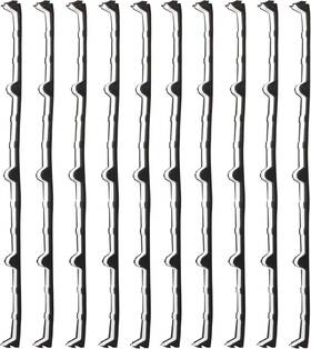 Sialvnd 313115120106 9 Inch Internal Foam Closure Strips For Metal Roofing Panels 3 Feet Long Roof