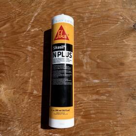 432055 Sika Sikasil-n Plus Silicone Sealant Black 10oz Without Nozzle Exp-12/04/25