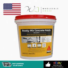 Ez6680525 Sika - Sikacryl Gray-ready-mix Concrete Patch-for Repairing Spall Crack 1 Qt