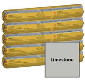 Skf1lmstns-cs-5 Sika Sikaflex 1a 20 Oz. Sausage Packs Quarter Case - 6 Tubes Limestone