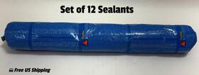 Sikaflex 076128953696 P2g Black Polyurethane Glass Sealant 600ml Cold Applied Set Of 12