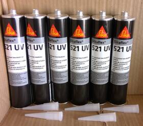 221-uv Sikaflex 521 White Uv Resistant Low Modulus Sealant Pack 6 Exp 03/23