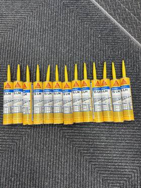 Sika-442133 Sikaflex 15 Lm Polyurethane Sealant - Low-modulus Gray Color Lot Of 13