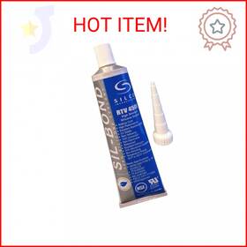 450030wht Sil-bond Food Grade Nsf Rtv Silicone Sealant Adhesive White 2.8 Ounce 1