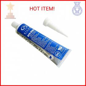 Silco 313019995978 Silicone Rtv 4500 Food Contact Safe High Strength Sealant Clear 2.8 F