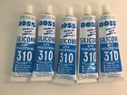 Silicone Boss 310 Rtv Industrial 3 Oz Tube 5pc Lot New Sealed Free Shipping 787930310309