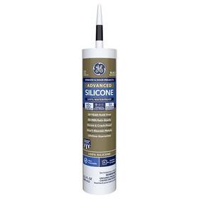 2813670 Silicone Ii Ge Advanced Black 2 Window And Door Caulk Sealant 10.1 Oz. - Total Qty