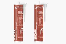 Hightackbeige2 Siliconetech High Tack Construction Adhesive 9.8 Fl Oz Strong Bonding Quick Dry