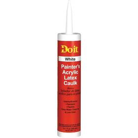 7079877016 Sim Supply Inc. Do It Best 10.1 Oz. White Painters Acrylic Latex Caulk Pack Of 12
