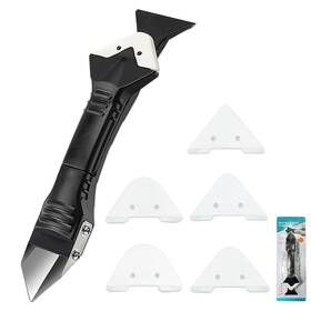 Sr-1240128 Sirahosi Silicone Caulking Tool Kit 3 In 1 Stainless Steelhead Caulk Remover Sealant S