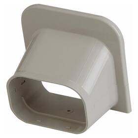 86134 Slimduct Line Set Covers 5.38 Inch W X H Ivory