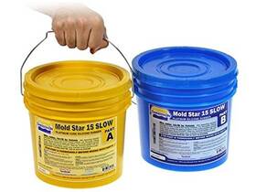 10015781 Smooth-on Inc. Mold Star 15 Slow 1a 1b Mix By Volume Platinum Silicone Rubber Gallon Unit
