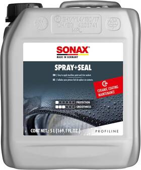 Sonax 814684020960 Profiline Spray Seal Quick Hydrophobic Sealant And Rinse P