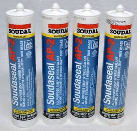 Soudal 899002001807 Soundaseal Ap-2 All Purpose White Hybrid Sealant 4 - 10.1 Oz. Tubes